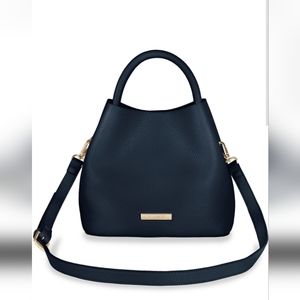 Katie Loxton Sienna Slouch Bag in Navy